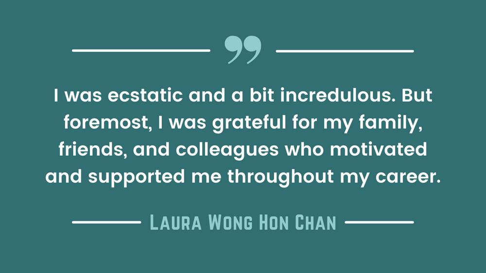 Laura Wong Hon Chan quote